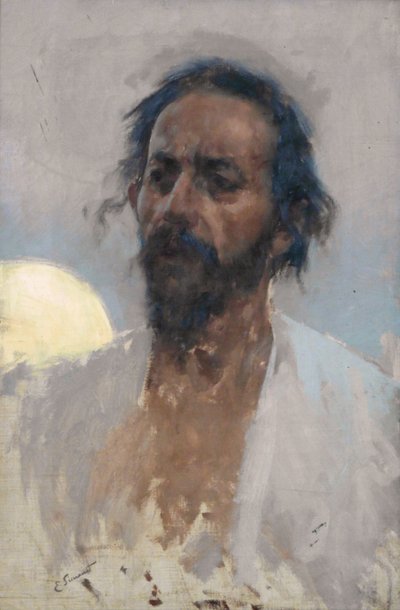 Cabeza para Flevit de Enrique Simonet